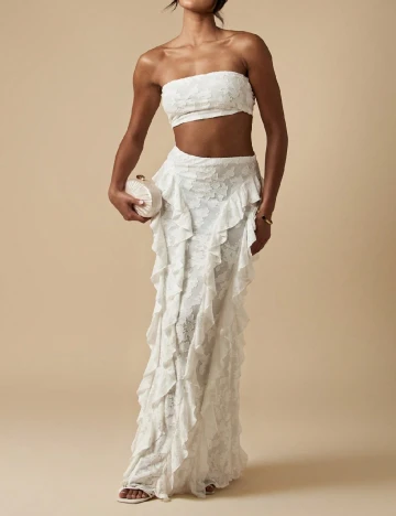 Compleu Missguided, alb