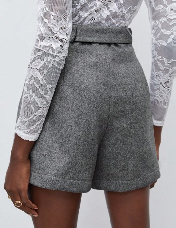 Pantaloni scurti SHEIN, gri