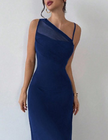 Rochie lunga SHEIN, bleumarin