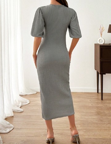 Rochie medie SHEIN, gri