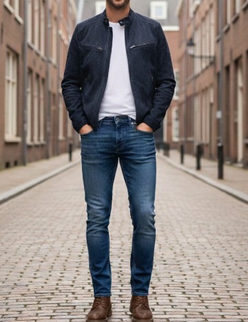 
						Jacheta Zara, bleumarin