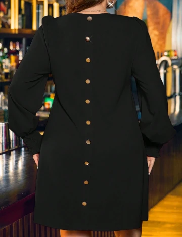 Rochie scurta SHEIN CURVE, negru