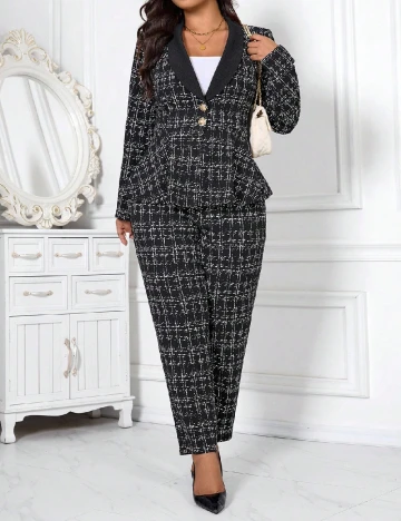 Compleu SHEIN CURVE, negru