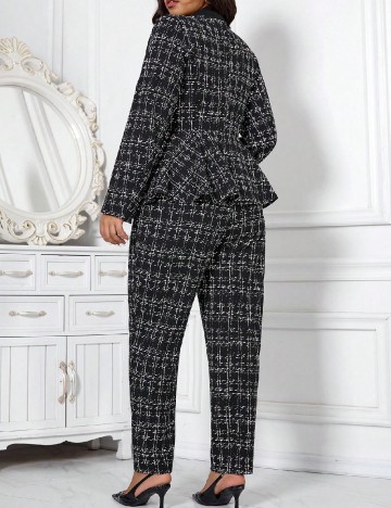 Compleu SHEIN CURVE, negru