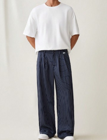 
						Pantaloni SHEIN, bleumarin