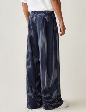 Pantaloni SHEIN, bleumarin