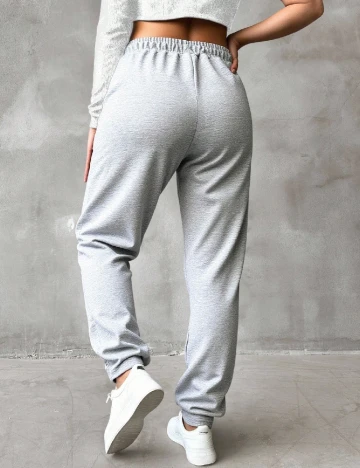 Pantaloni SHEIN CURVE, gri