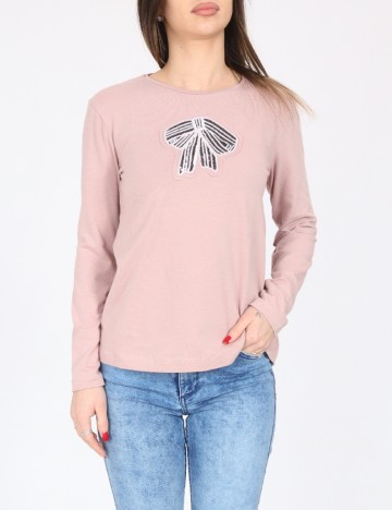 
						Bluza Zara, roz pudra inchis