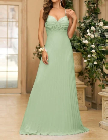 Rochie lunga SHEIN, verde