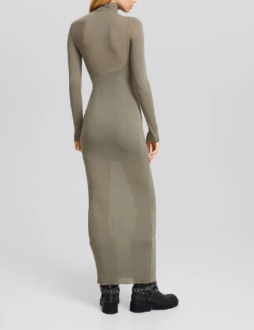 Rochie lunga Bershka, kaki