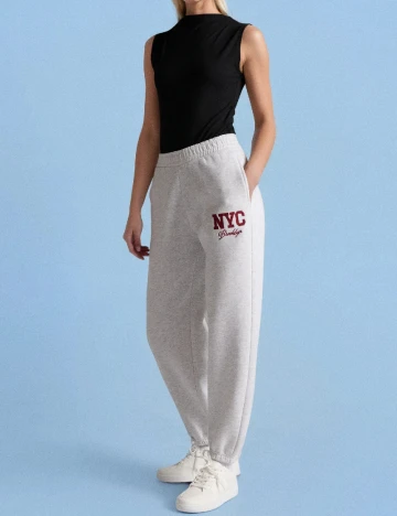 Pantaloni Sinsay, gri