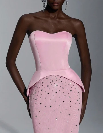 Rochie lunga SHEIN, roz