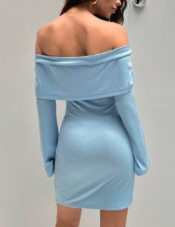 Rochie scurta SHEIN, albastru