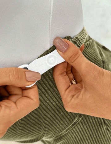 Fusta SHEIN Maternity, verde