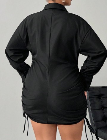 Rochie scurta SHEIN CURVE, negru