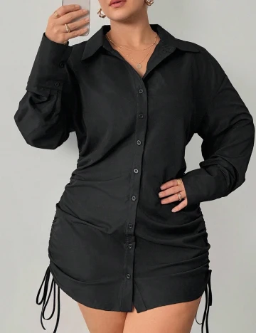 Rochie scurta SHEIN CURVE, negru