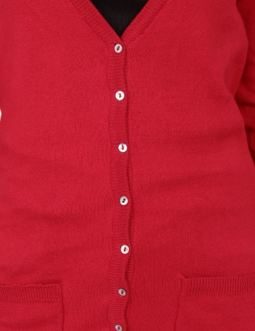 Cardigan Zara, rosu