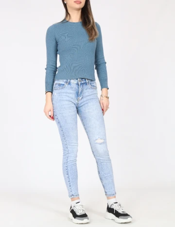 Blugi Bershka, albastru