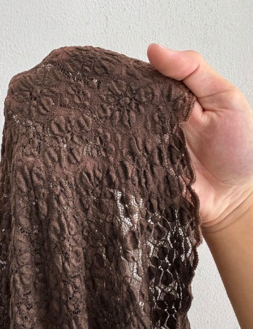 Rochie scurta SHEIN CURVE, maro