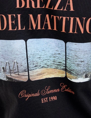 Tricou Jack&Jones, negru