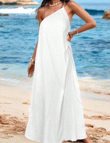 
						Rochie lunga SHEIN, alb