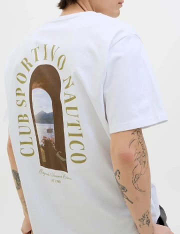 Tricou Jack&Jones, alb