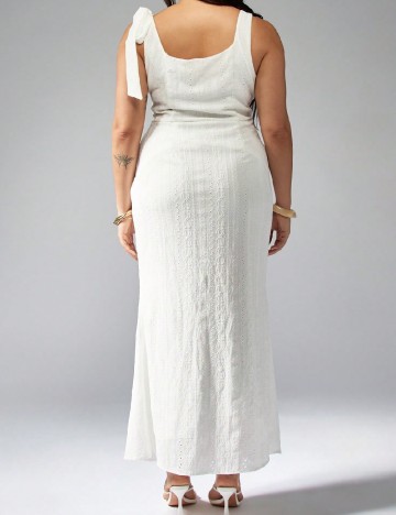 Rochie lunga MISSGUIDED Plus Size, albastru