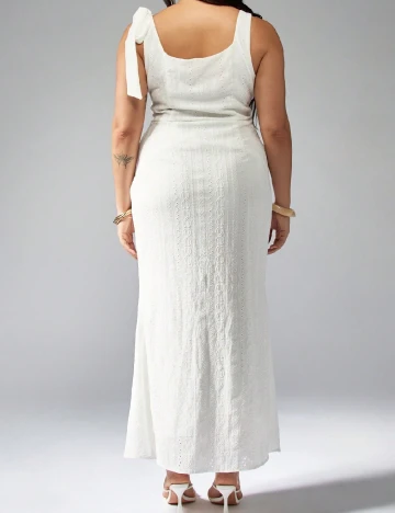 Rochie lunga MISSGUIDED Plus Size, albastru