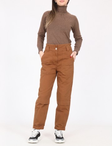 Pantaloni Bershka, maro