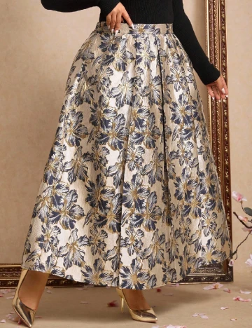 Fusta SHEIN CURVE, mix culori