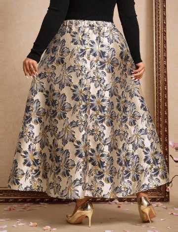 Fusta SHEIN CURVE, mix culori