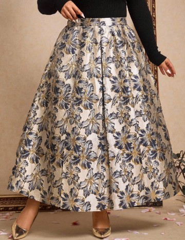 Fusta SHEIN CURVE, mix culori