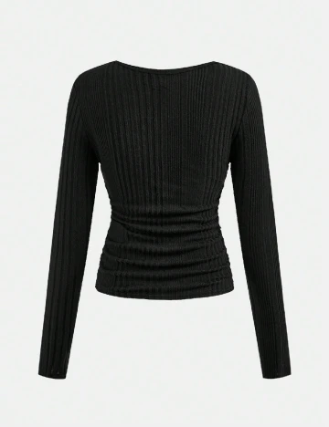 Bluza Shein Kids, negru