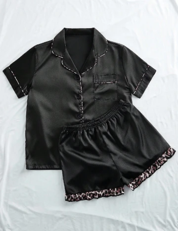 Pijama SHEIN, negru