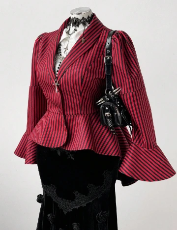 Sacou SHEIN CURVE, rosu