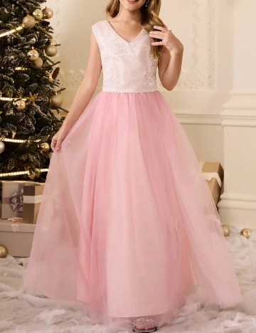 
						Rochie Shein Kids, roz