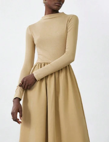 Rochie lunga SHEIN, b ej