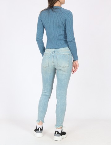 Blugi Bershka, albastru