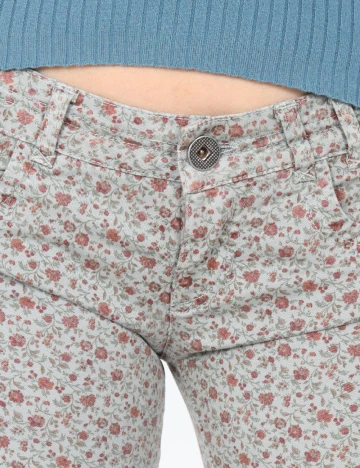 Pantaloni Zara, floral print