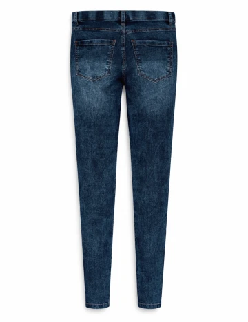 Pantaloni Pull&Bear, albastru