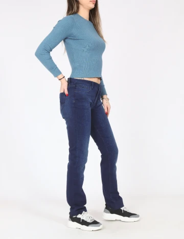 Blugi Zara, bleumarin