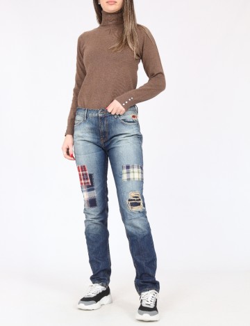 
						Blugi Zara, albastru