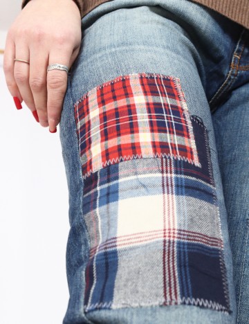 Blugi Zara, albastru