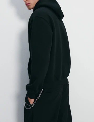 Hanorac House Brand, negru