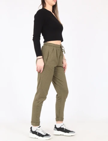 Pantaloni Pull&Bear, verde
