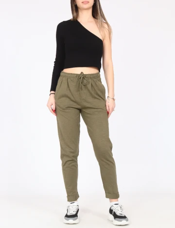 Pantaloni Pull&Bear, verde