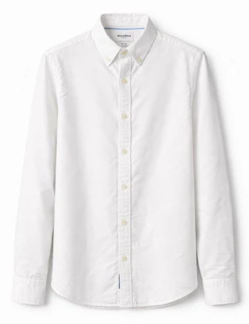 Camasa Pull&Bear, alb