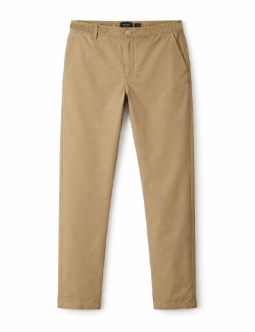 Pantaloni Pull&Bear, maro