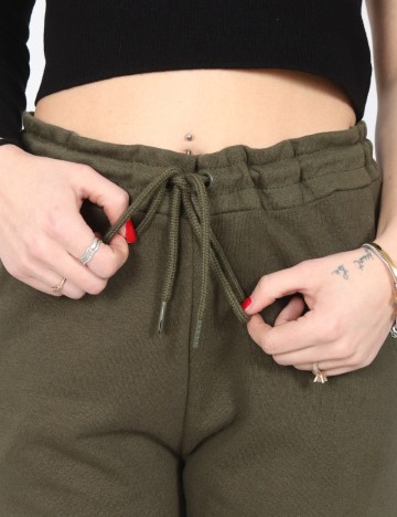 Pantaloni Pull&Bear, verde