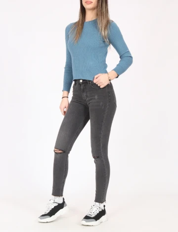 Blugi Pull&Bear, gri